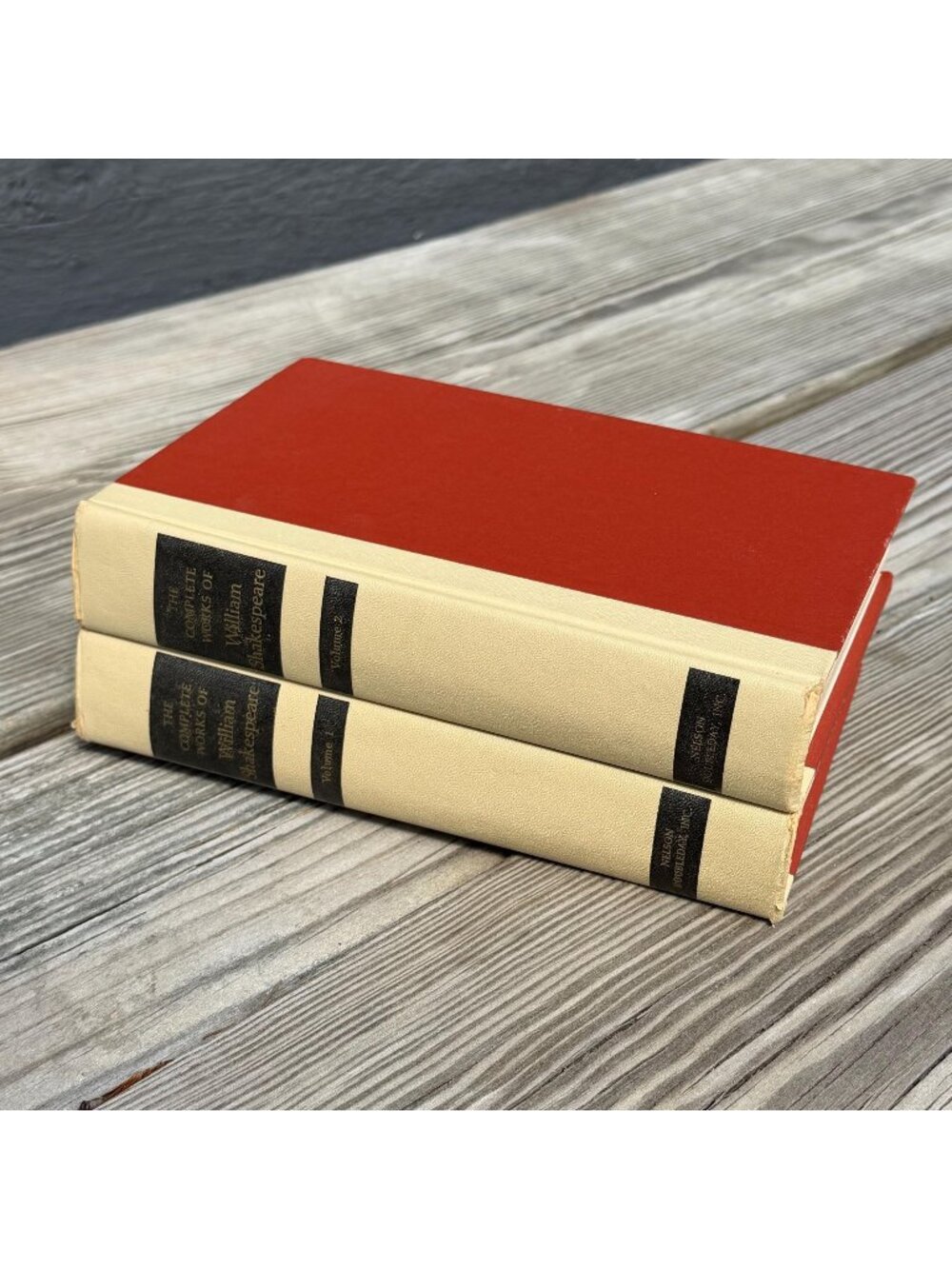 The Complete Works of William Shakespeare in Two Volumes